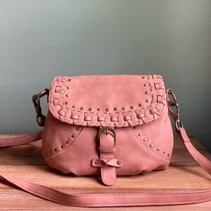 Anthropologie Elle Jay Gypset Faux Leather Crossbody Bag